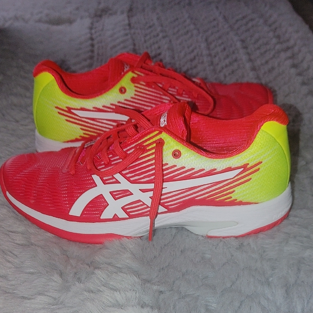 Asics Neon Athletic Shoes